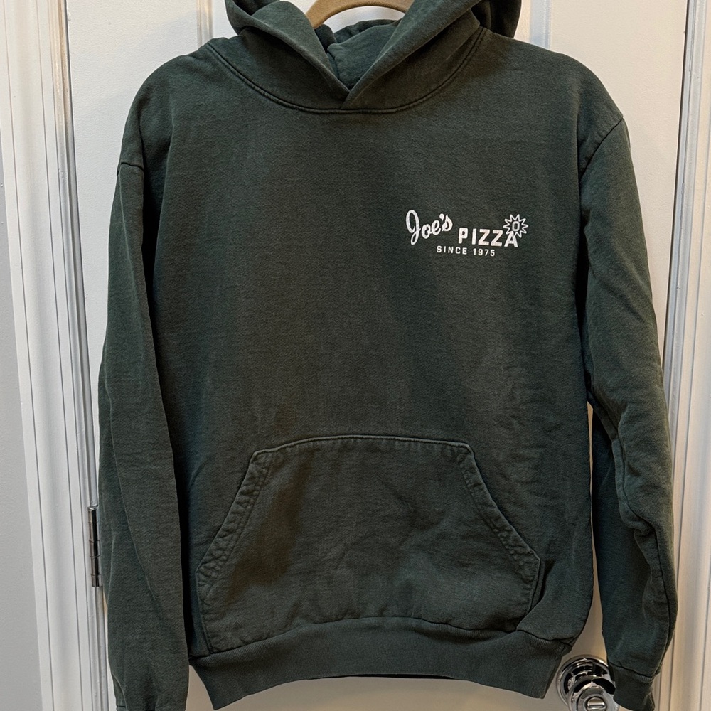 Overtime x Joe's Pizza Dark Green Logo Hoodie